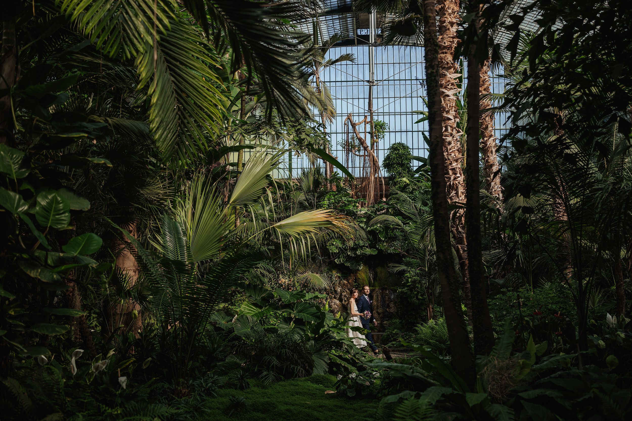 Standesamtliche Trauung im Palmengarten, Frankfurt