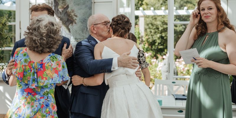 Gratulationen und Liebe im Palmengarten Frankfurt
