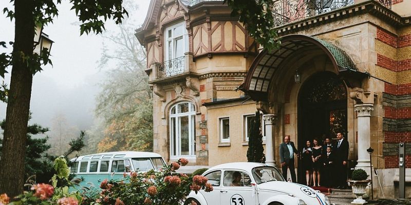 Familienfeier in der Villa Rothschild im Taunus