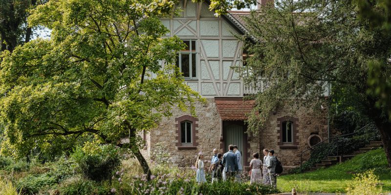 Mitten im Park: Standesamt Alte Mühle in Rüsselsheim
